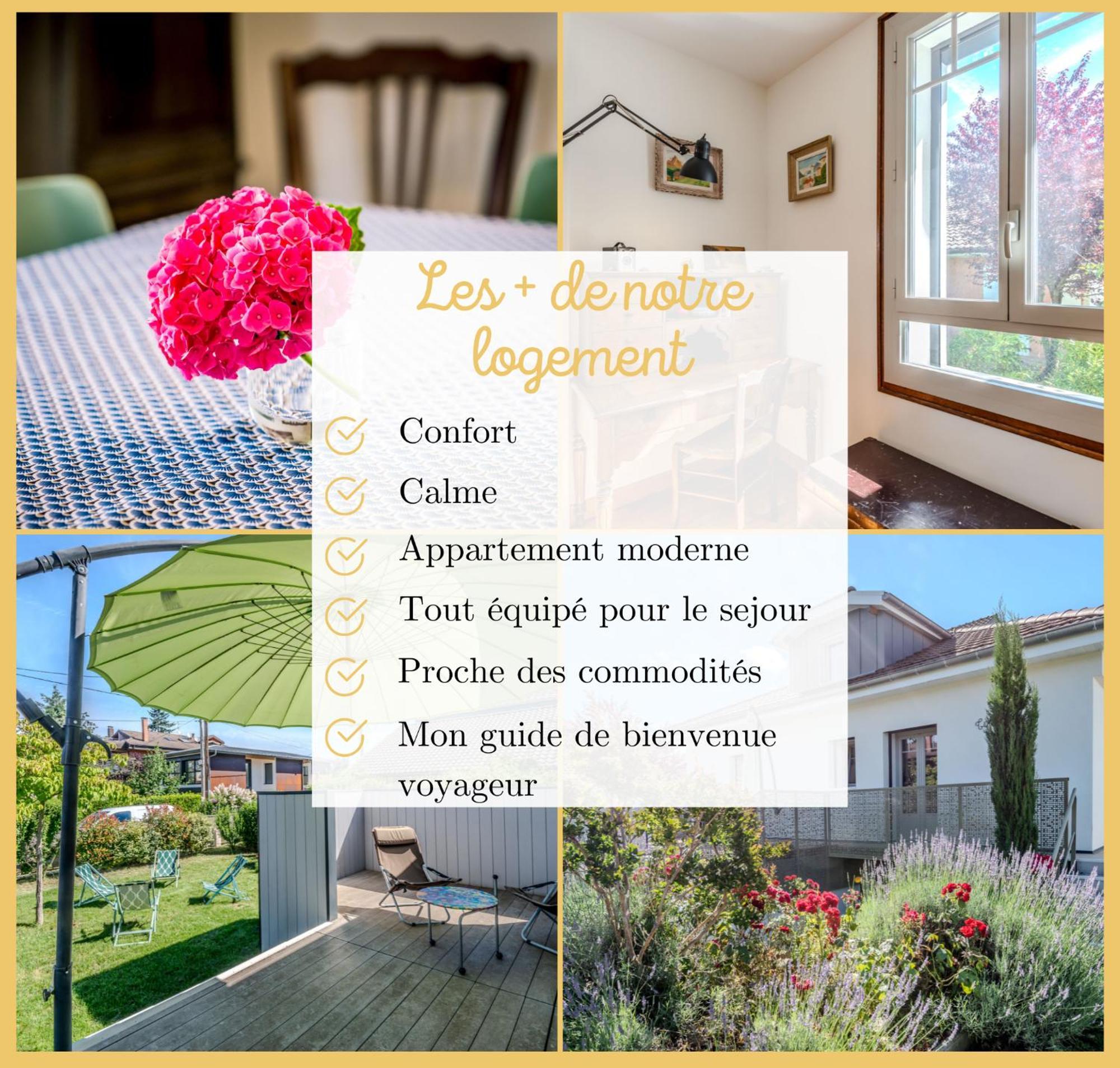 Chez Drum I Villa T3 I Thonon Buitenkant foto